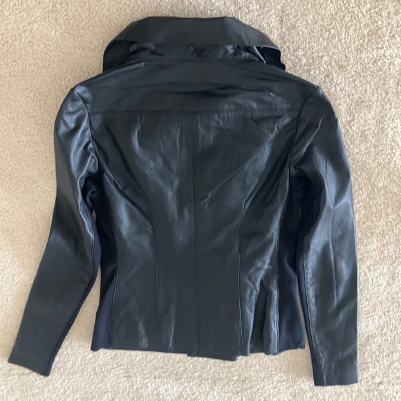 Kirna Zabête for Target Black Leather Motorcycle Jacket XS NWT - Picture 3 of 11